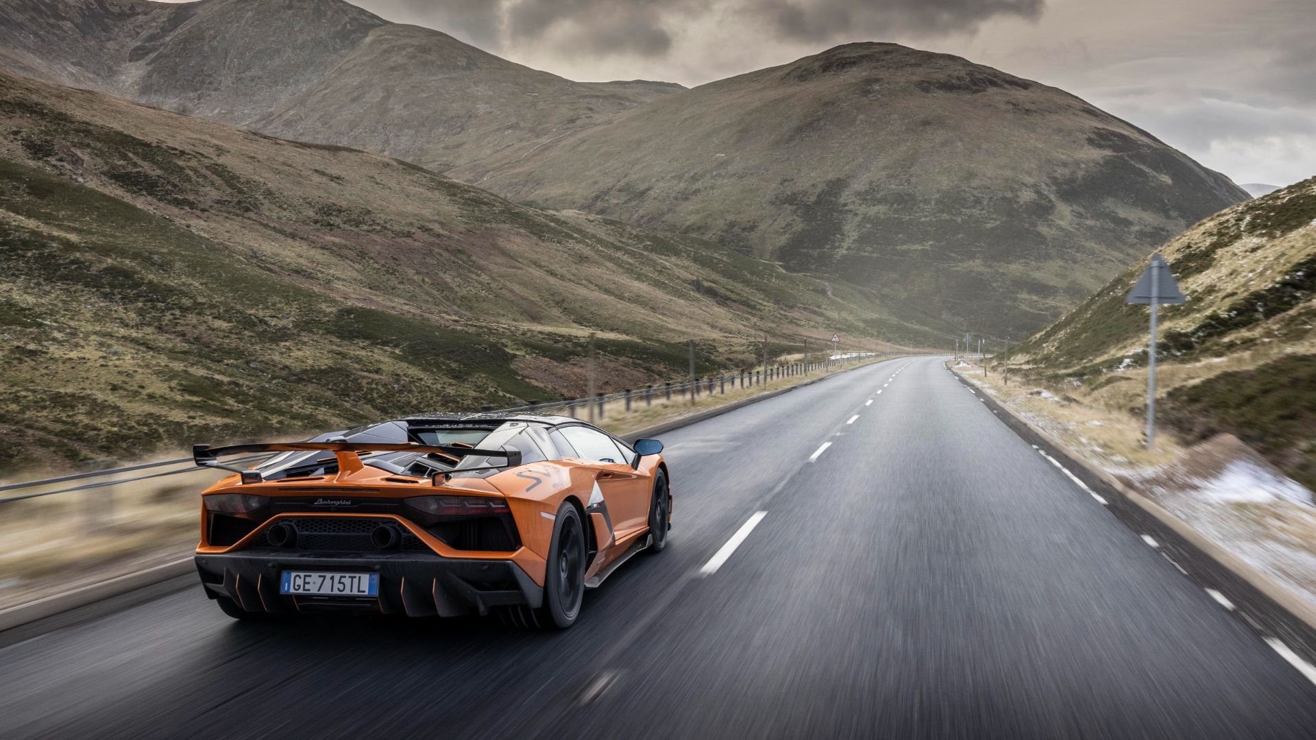 Highland fling: an incredible Lamborghini road-trip