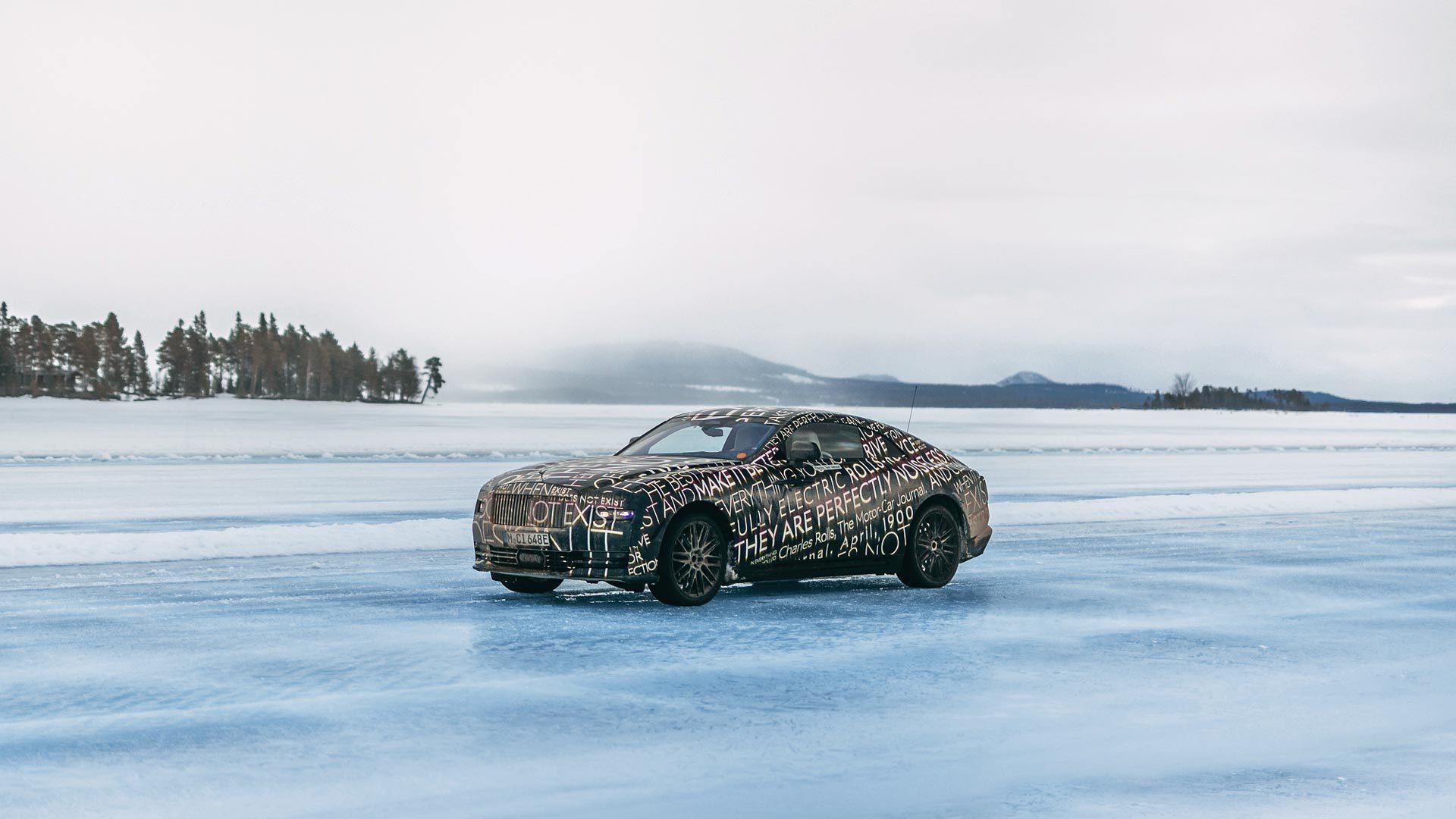 Rolls-Royce Spectre Arctic Testing