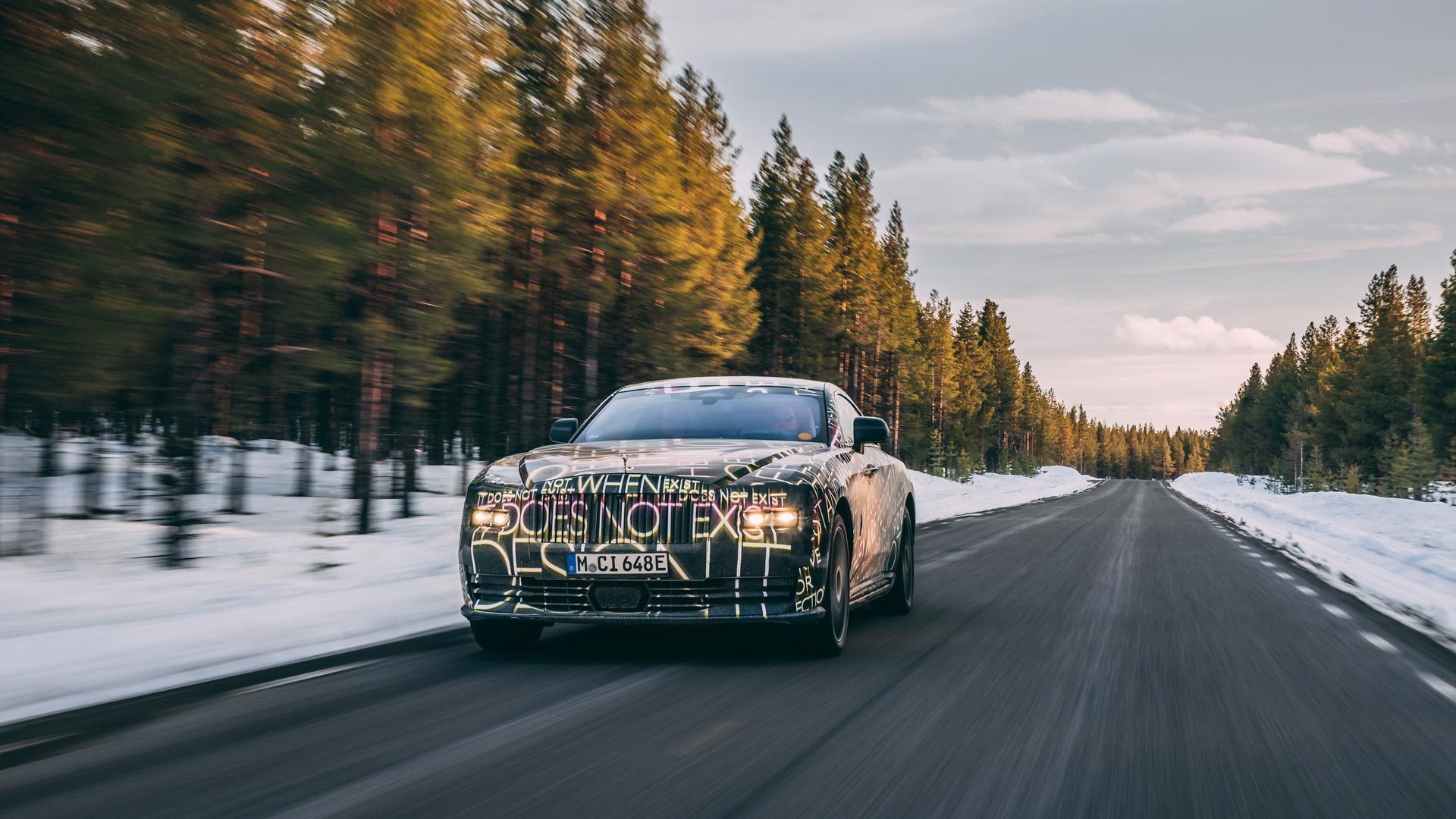 Rolls-Royce Spectre Arctic Testing