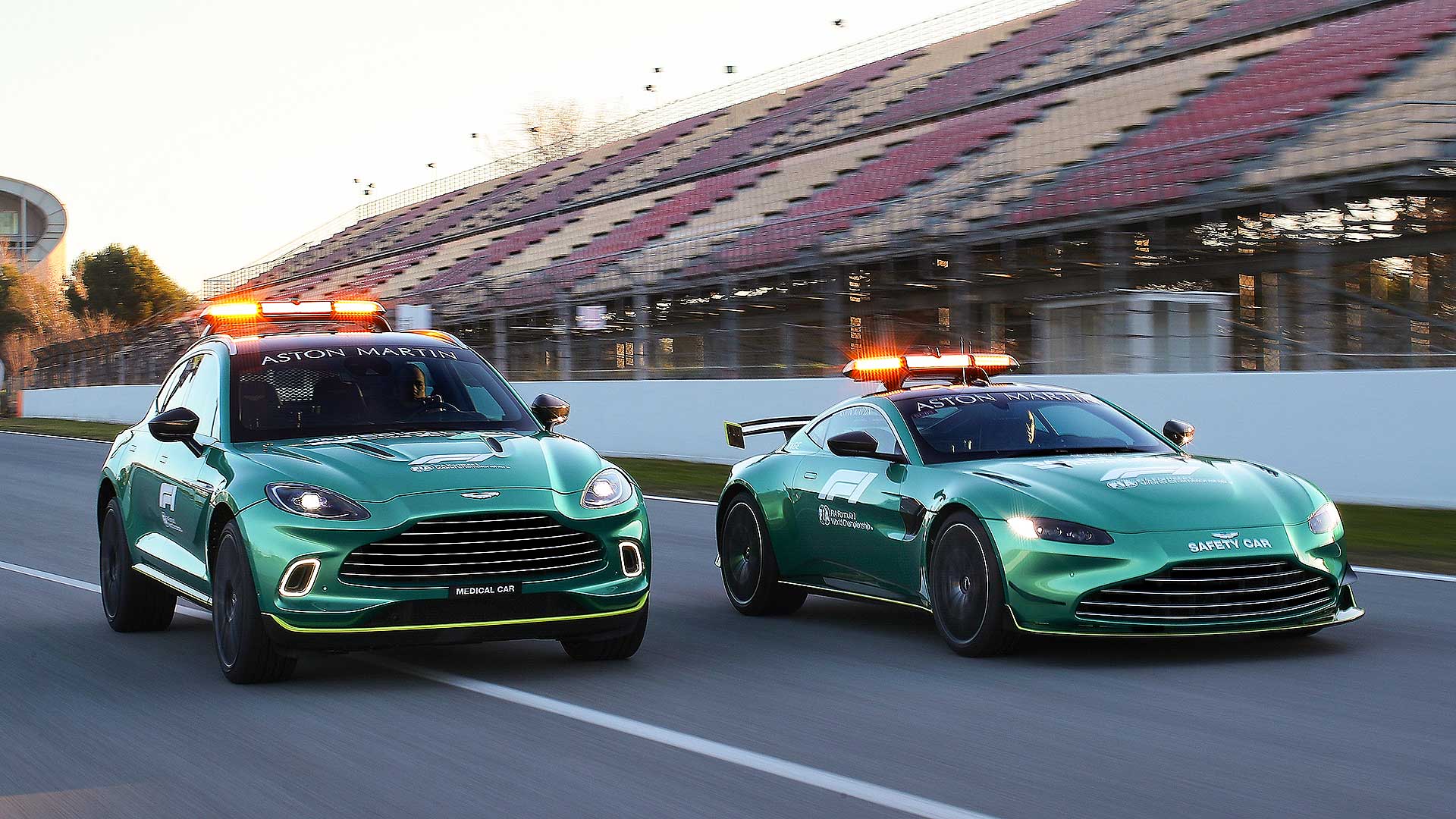 Aston Martin shares safety car duties
