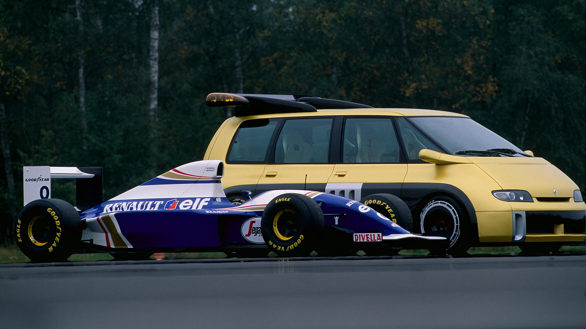 The time Renault placed an F1 engine in the Espace minivan