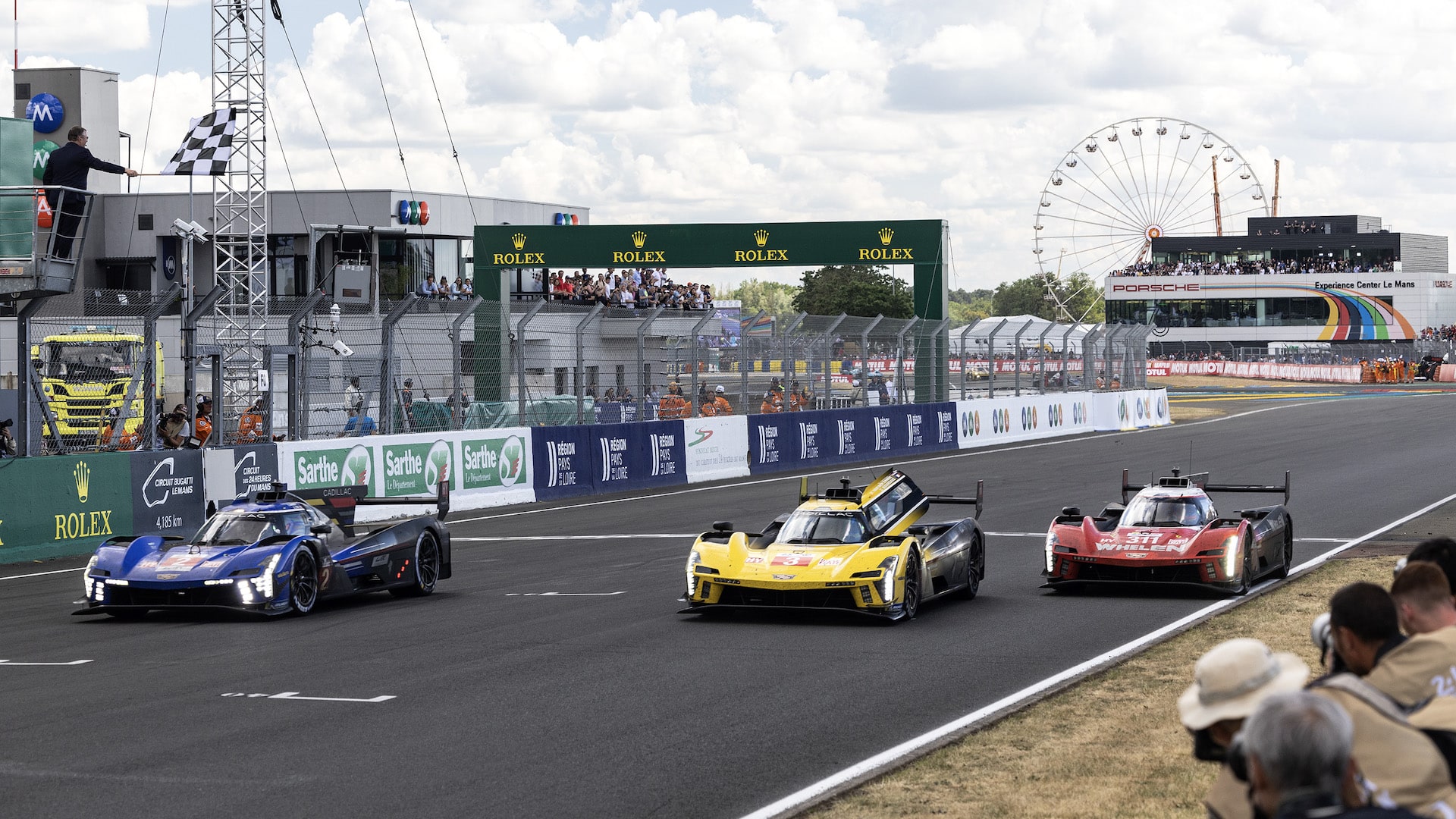 A podium finish at the Le Mans 24 Hours