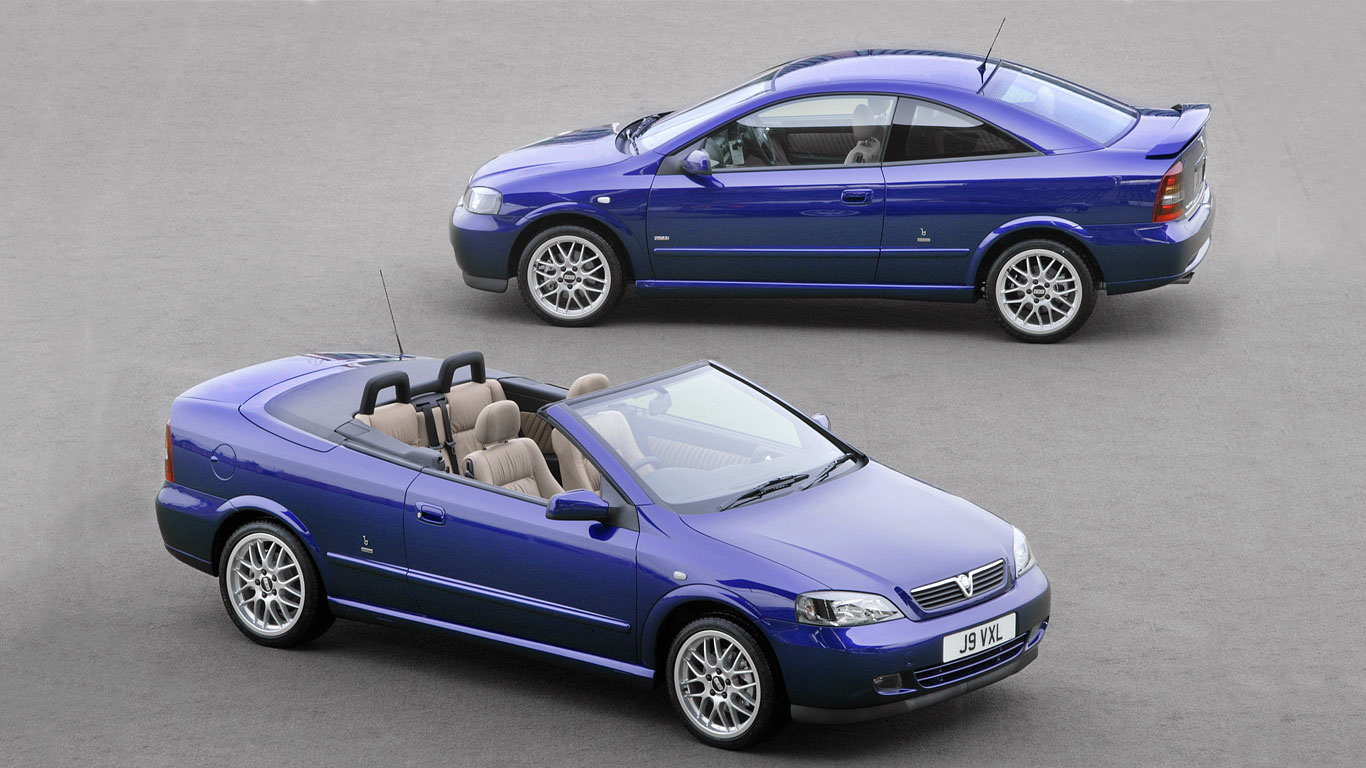 Vauxhall Astra 100 Coupe and Convertible