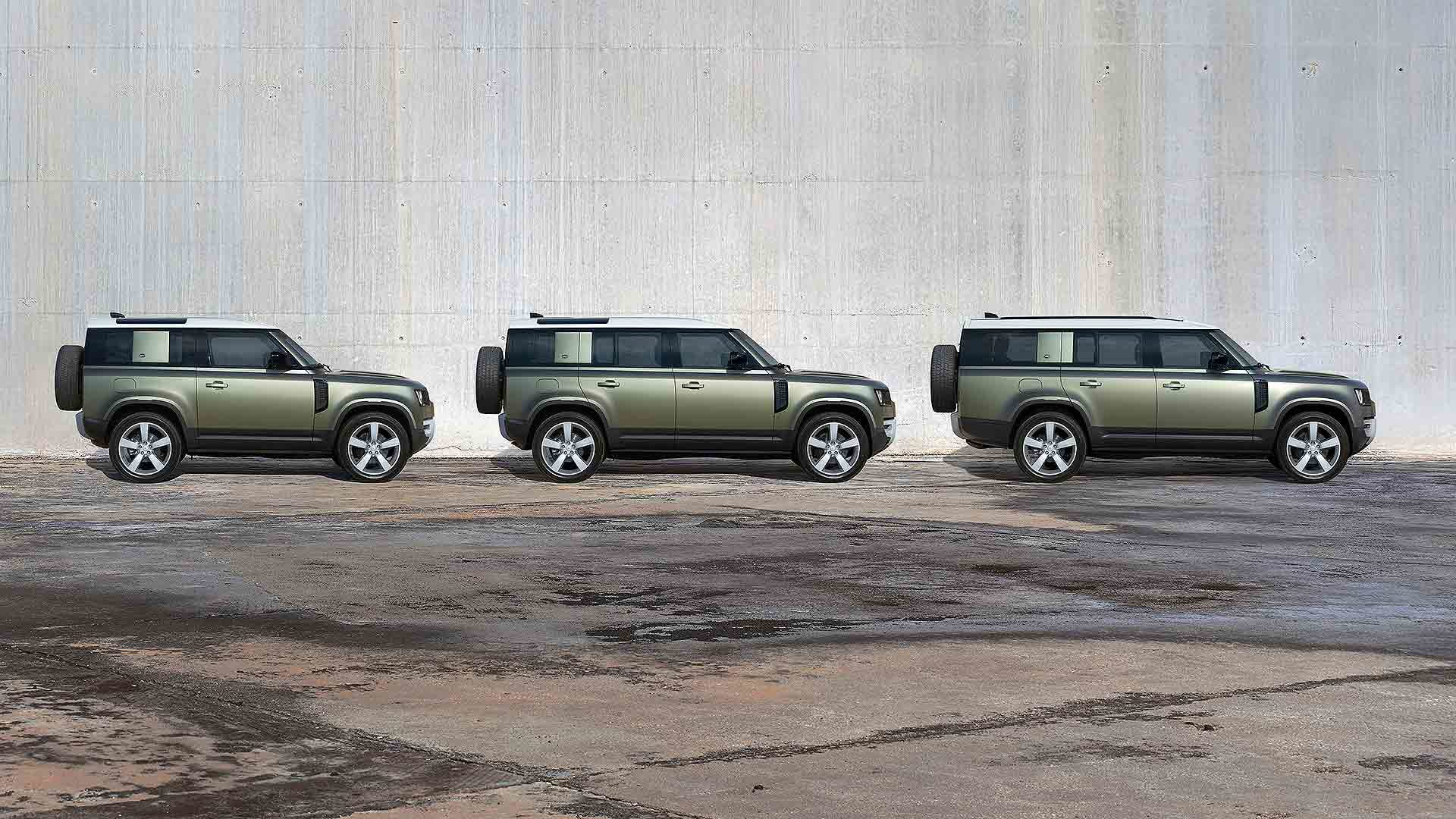 Land Rover Defender family