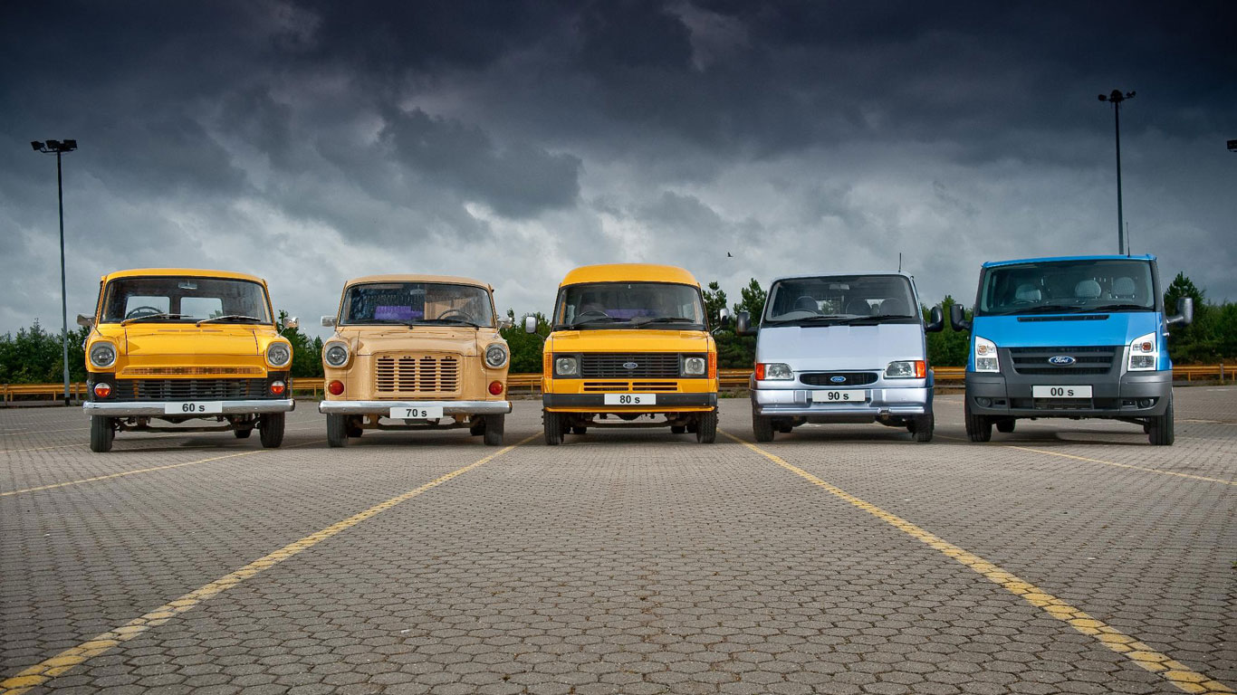 Ford Transit: an entire family of vans