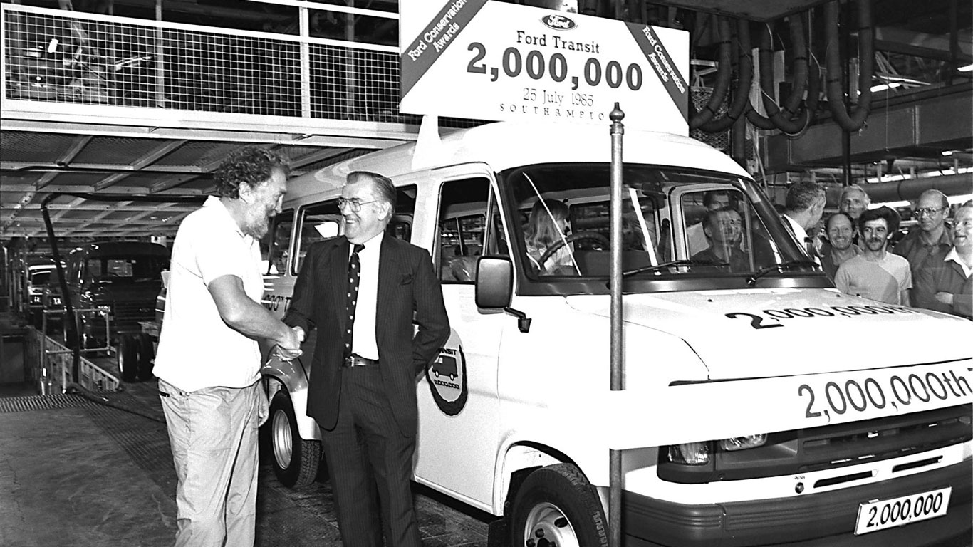 Ford Transit: 2 million by 1985