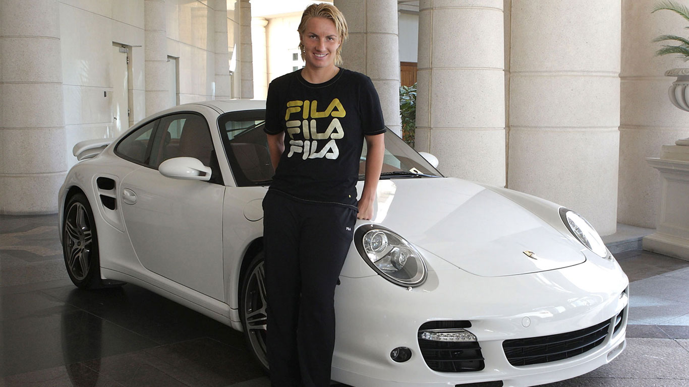 Svetlana Kuznetsova – Fila – and Porsche