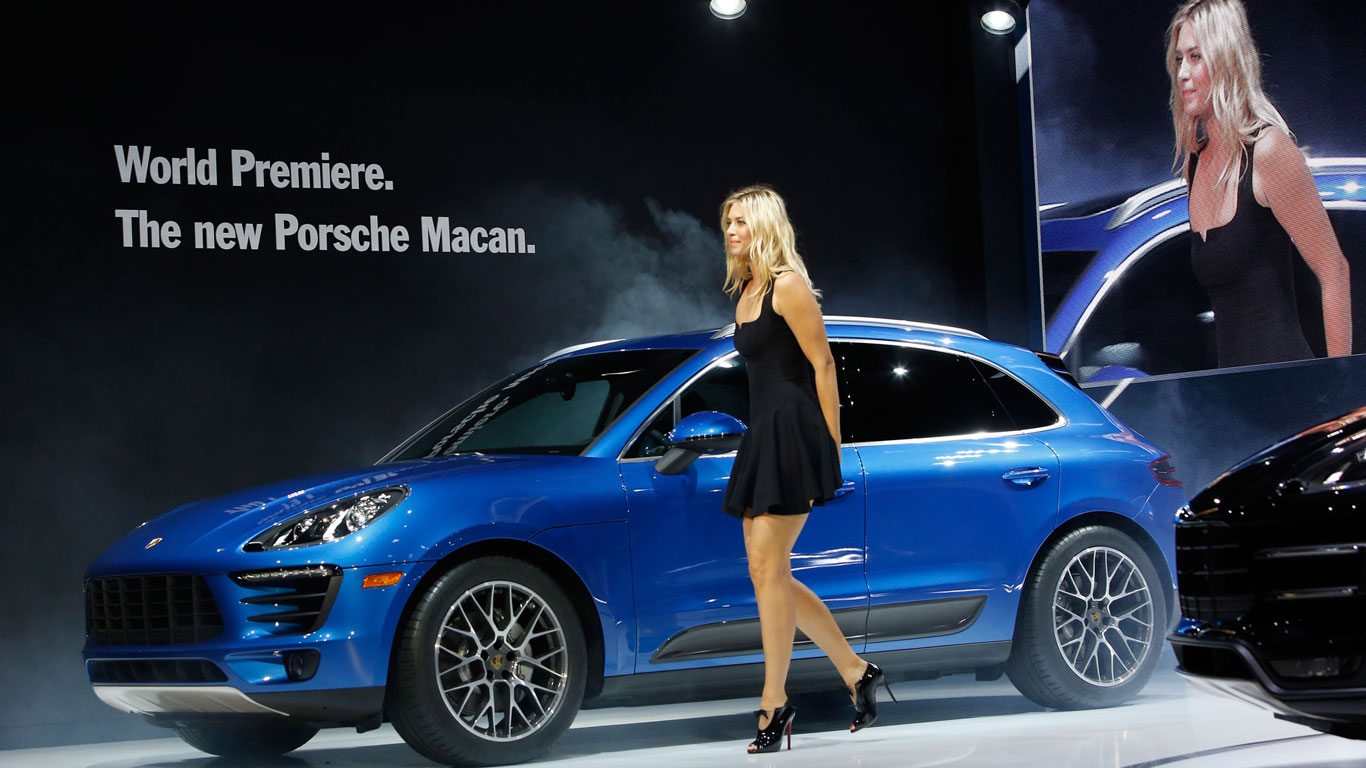 Maria Sharapova at the 2013 LA Auto Show