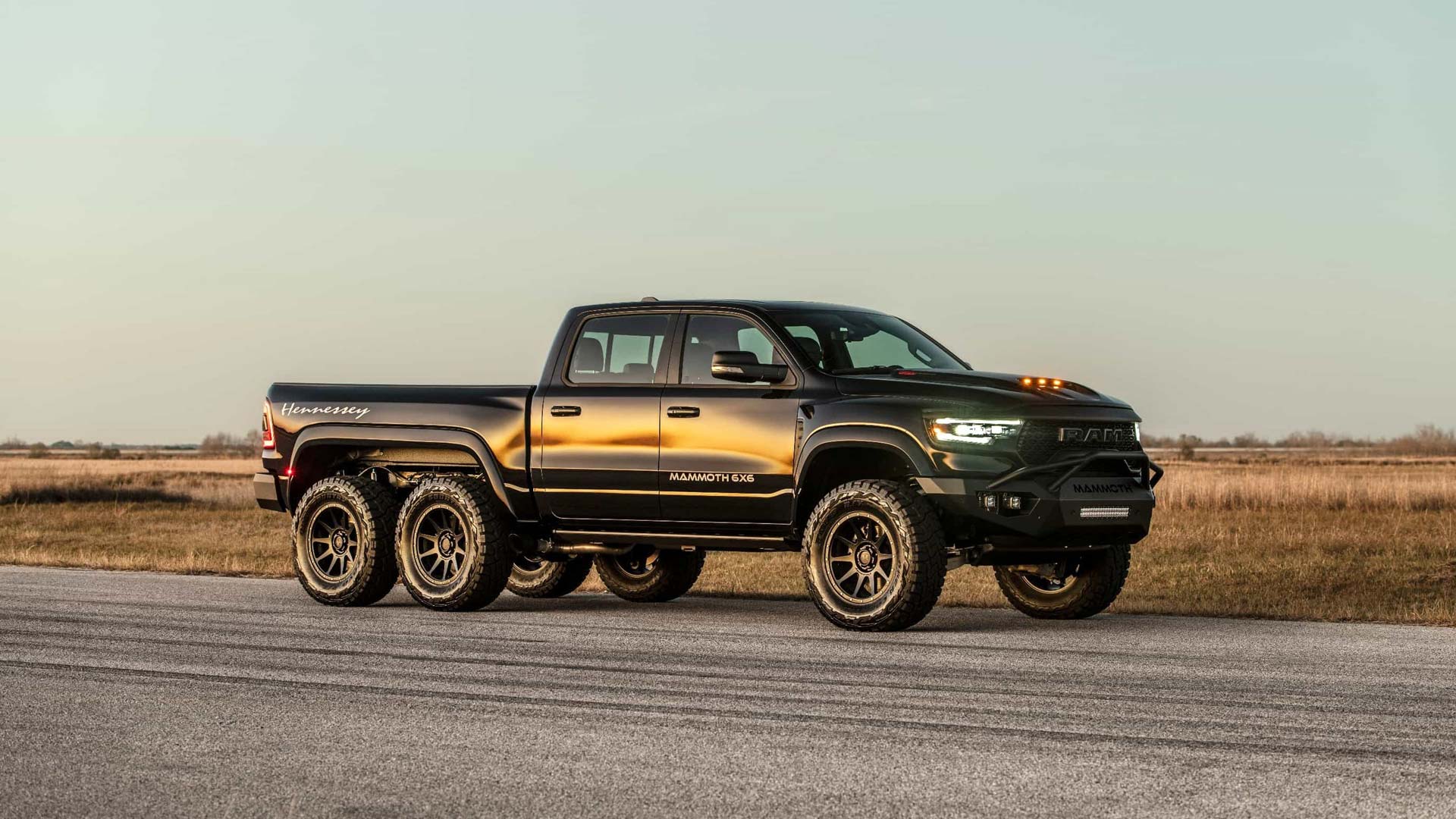 Hennessey Mammoth 1000 6x6 TRX enters production