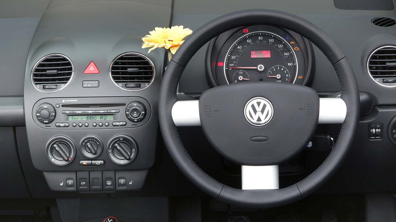 Volkswagen Beetle flower