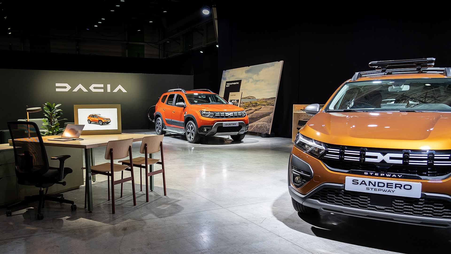 Dacia new car showroom