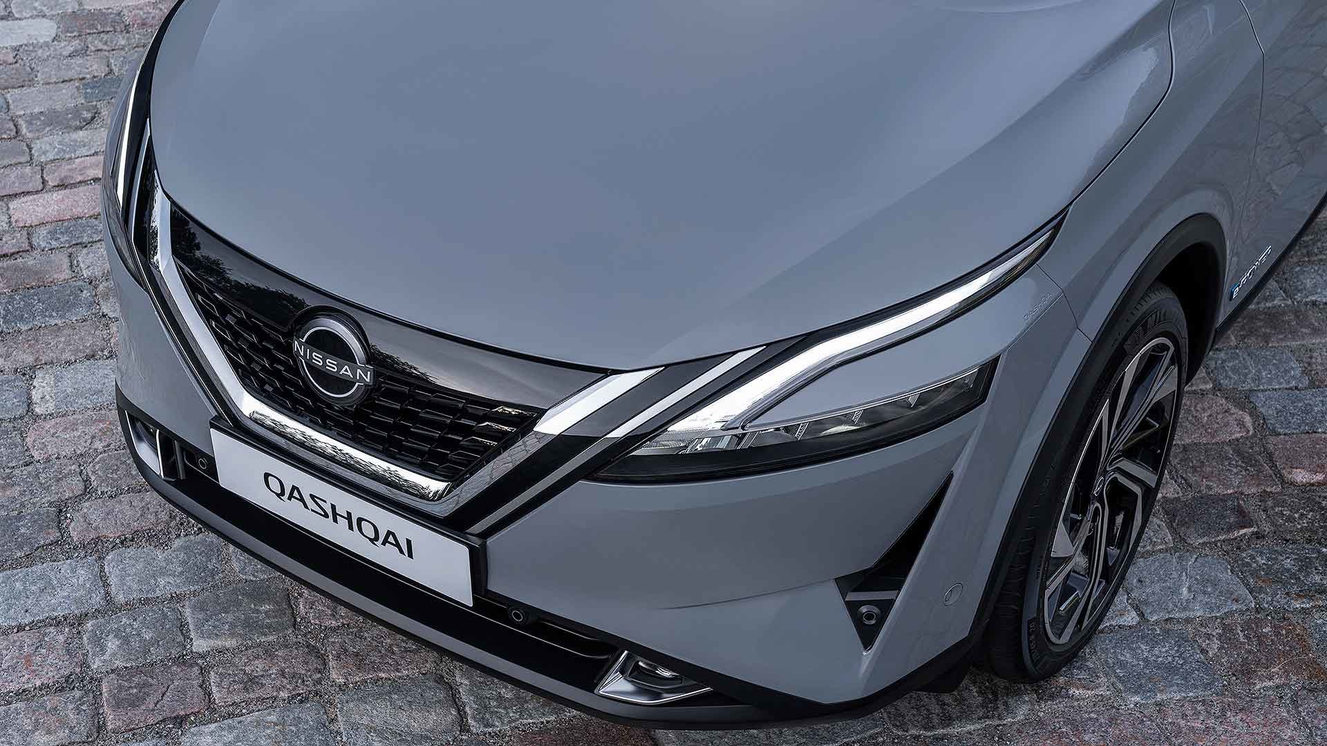 Grey Nissan Qashqai