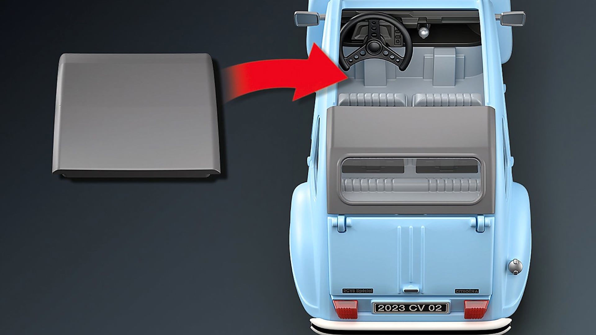 Citroen 2CV Playmobil Kit