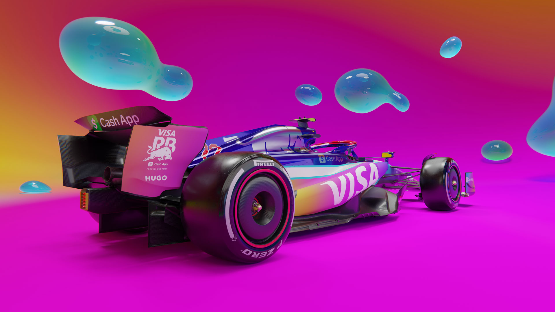 Colour-shifting F1 content creation