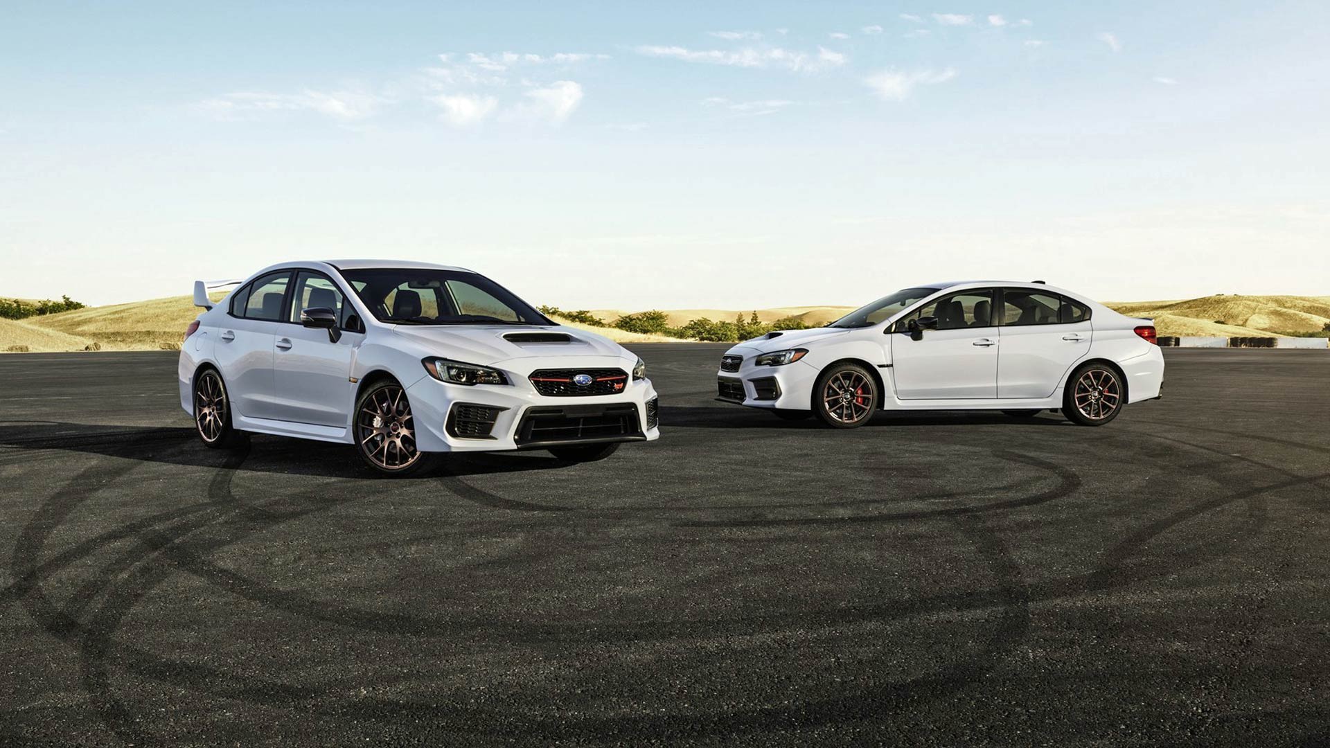 2020 Subaru WRX and STI Series White