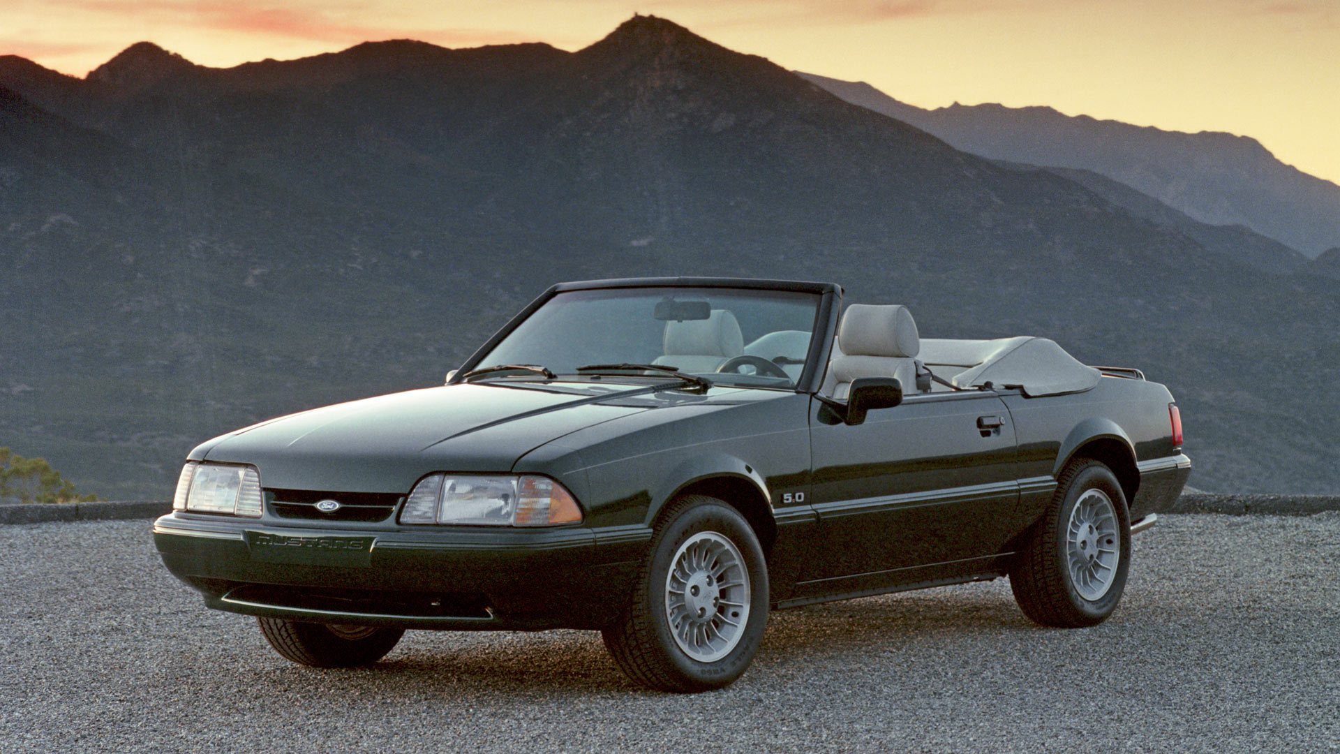 25th anniversary of the Ford Mustang