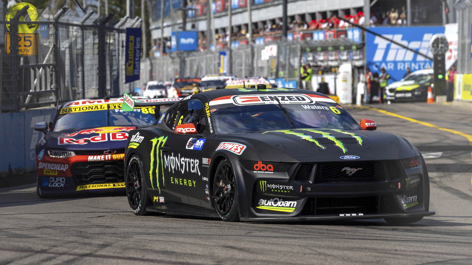 New Ford Mustang takes first Australian Supercars victory