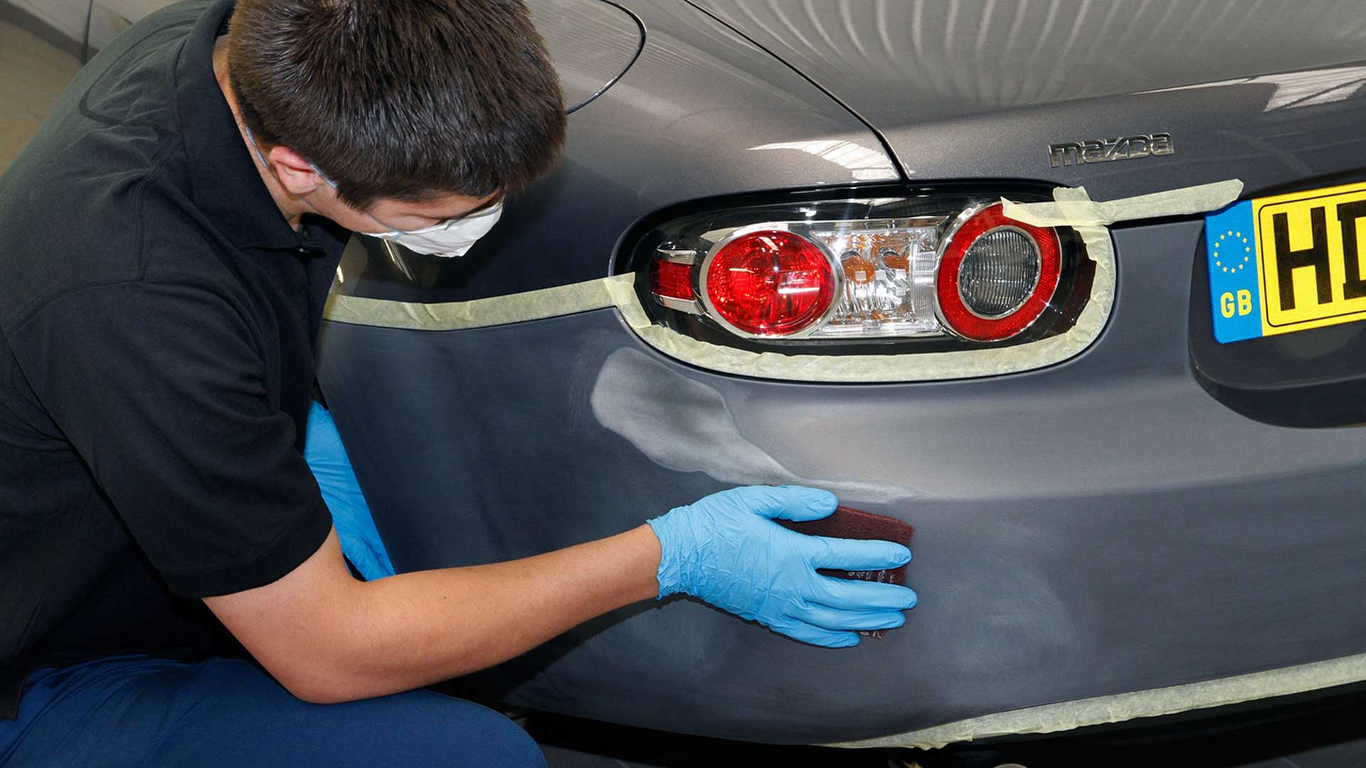 Mazda MX-5 car paint repair