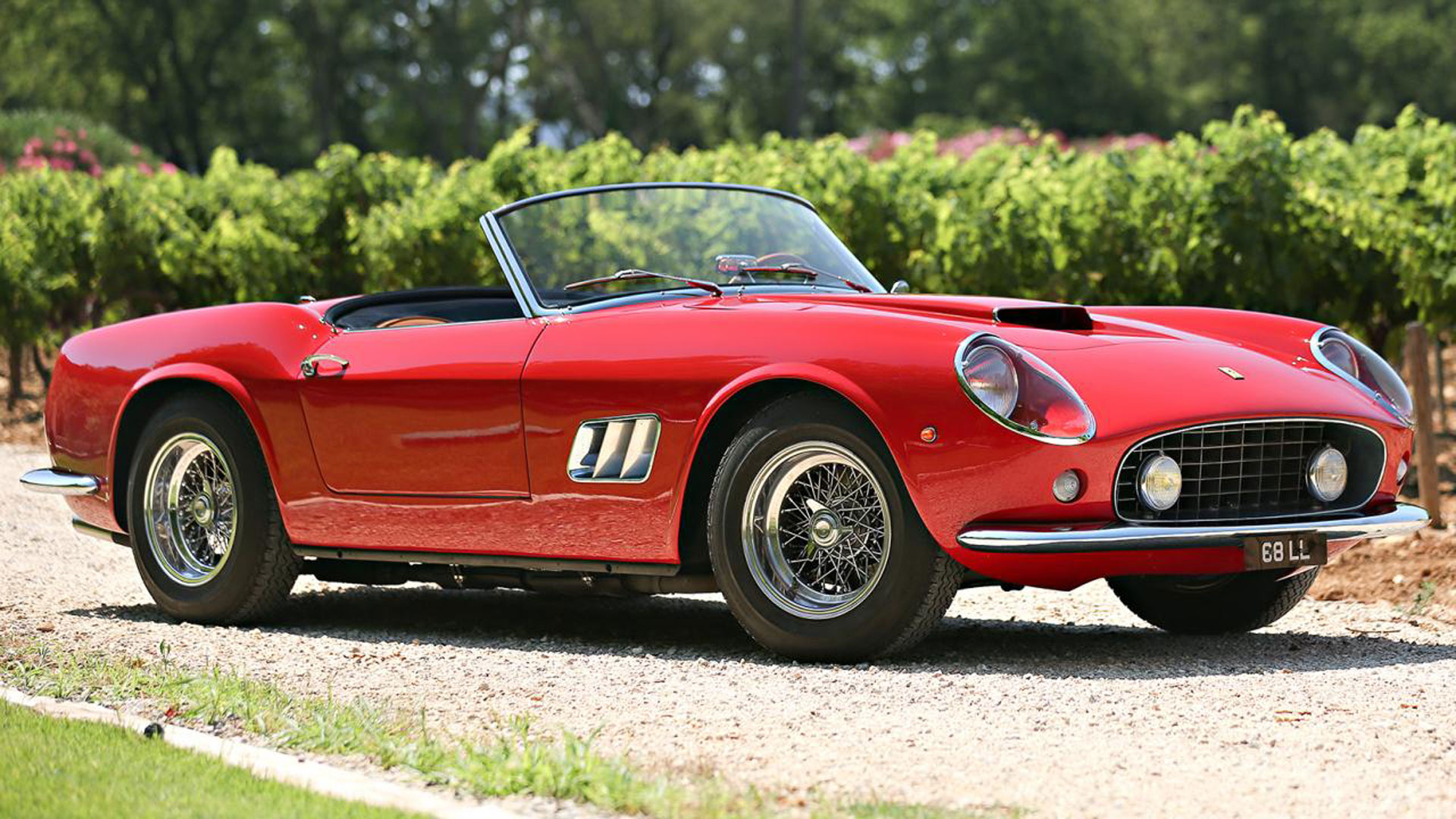 25. 1961 Ferrari 250 GT SWB California Spider – $17,160,000