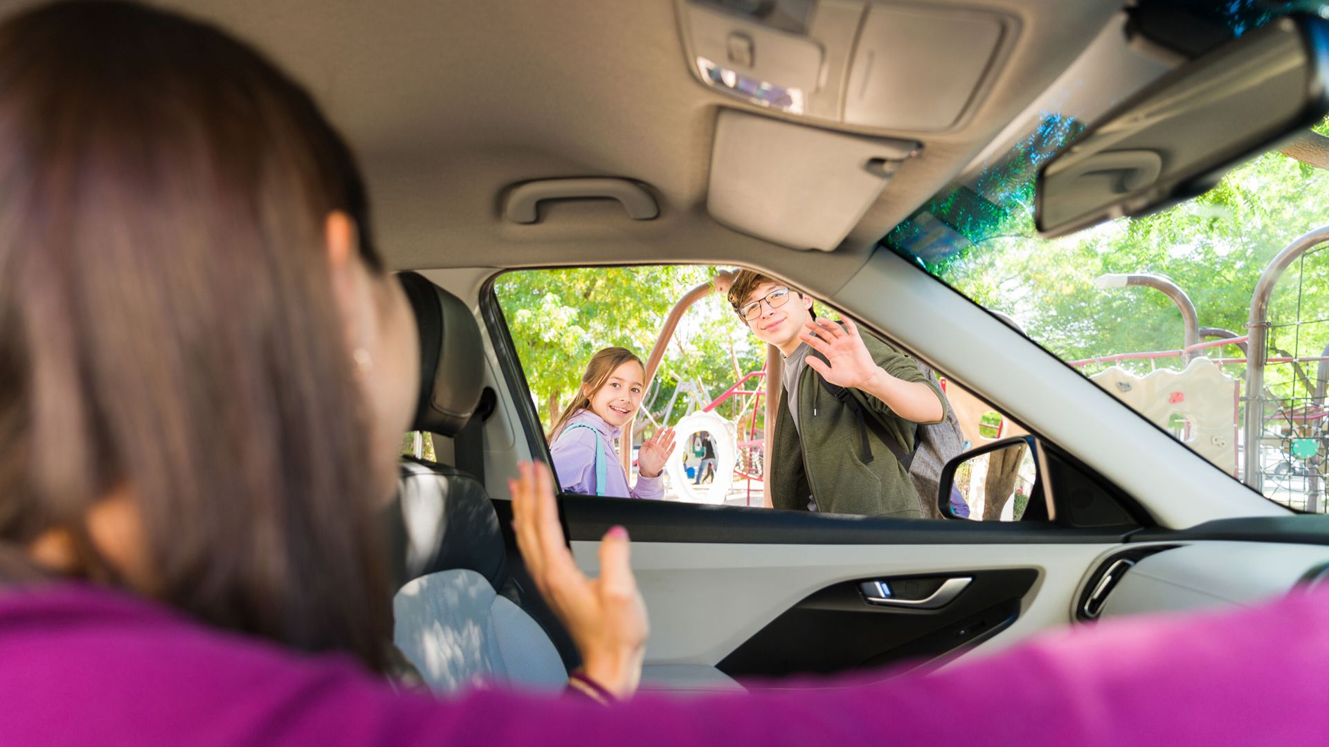 Driving safely on the school run