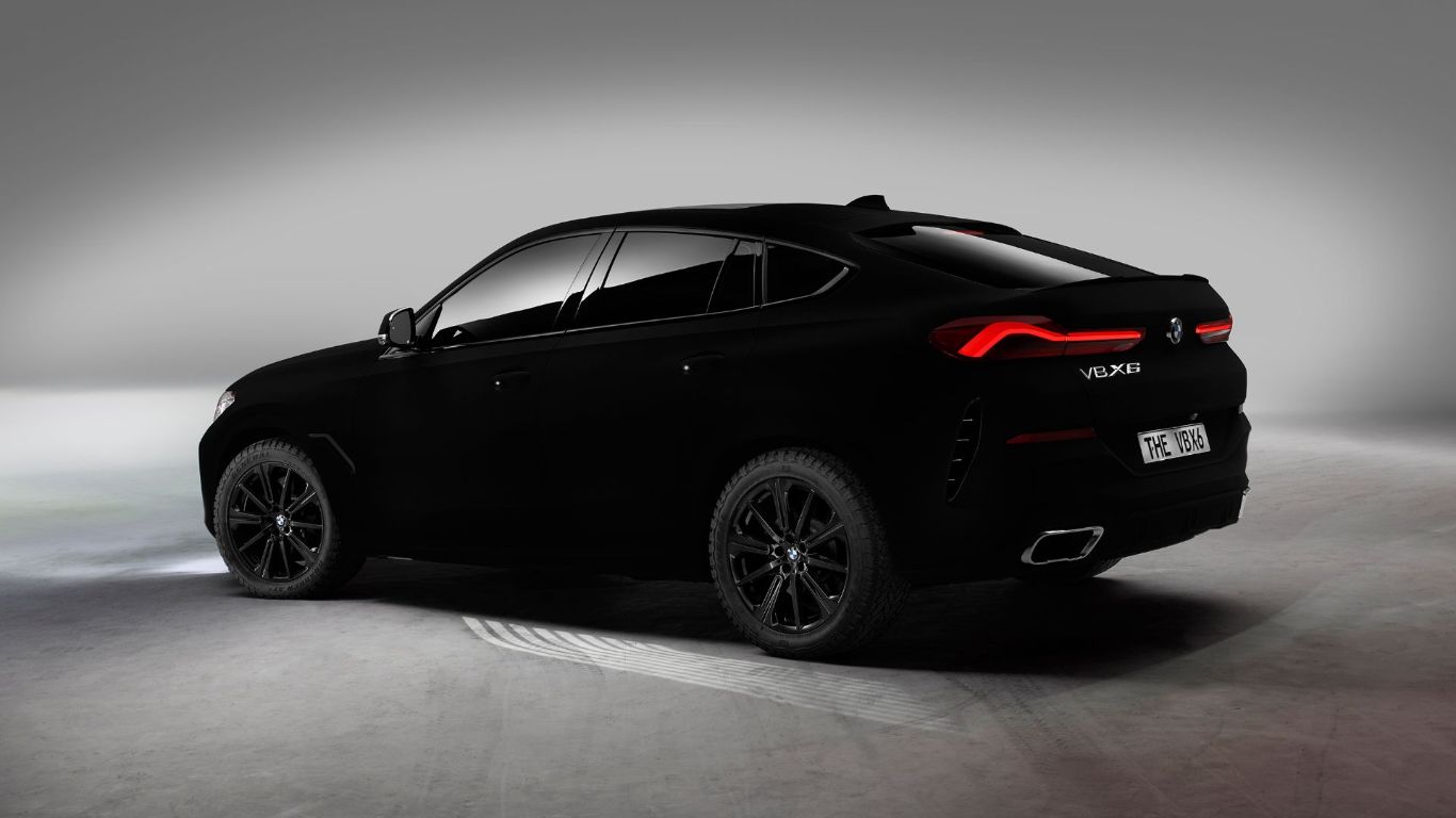 BMW X6 Vantablack
