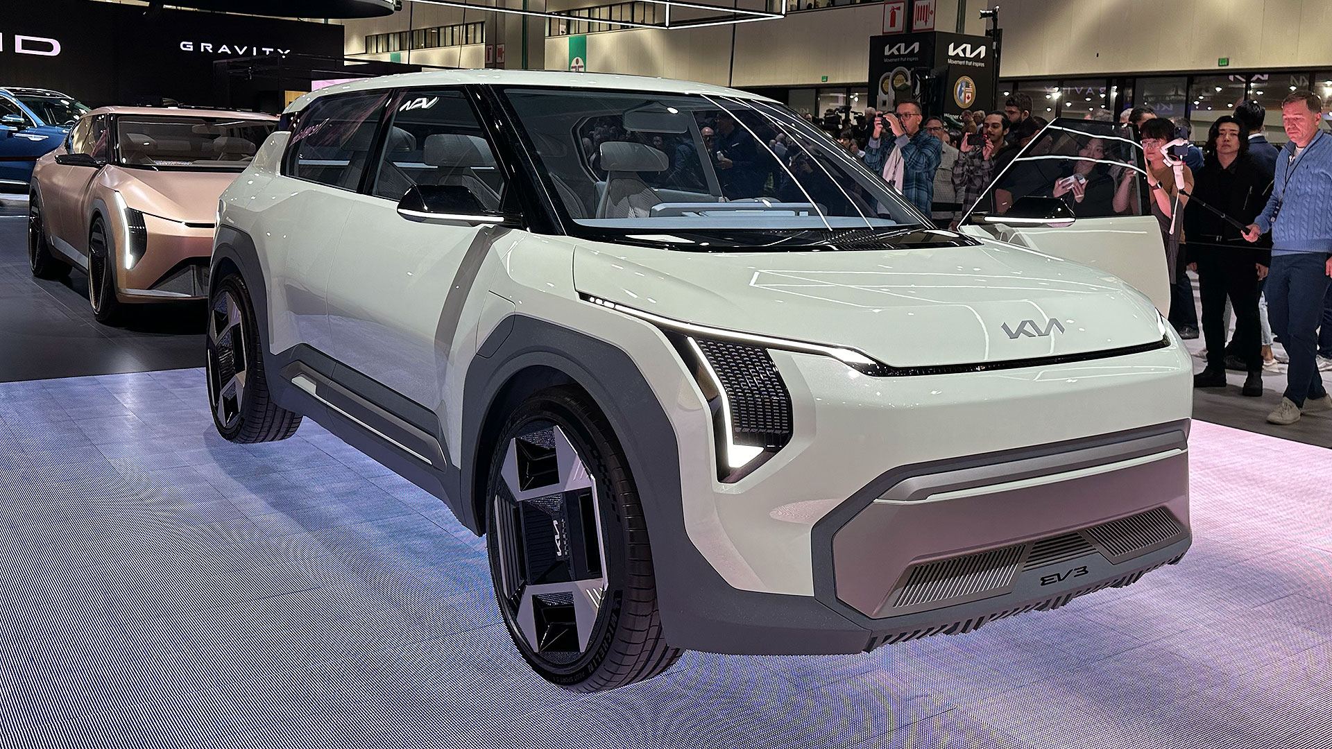 2023 Kia Concept EV3 and Concept EV4