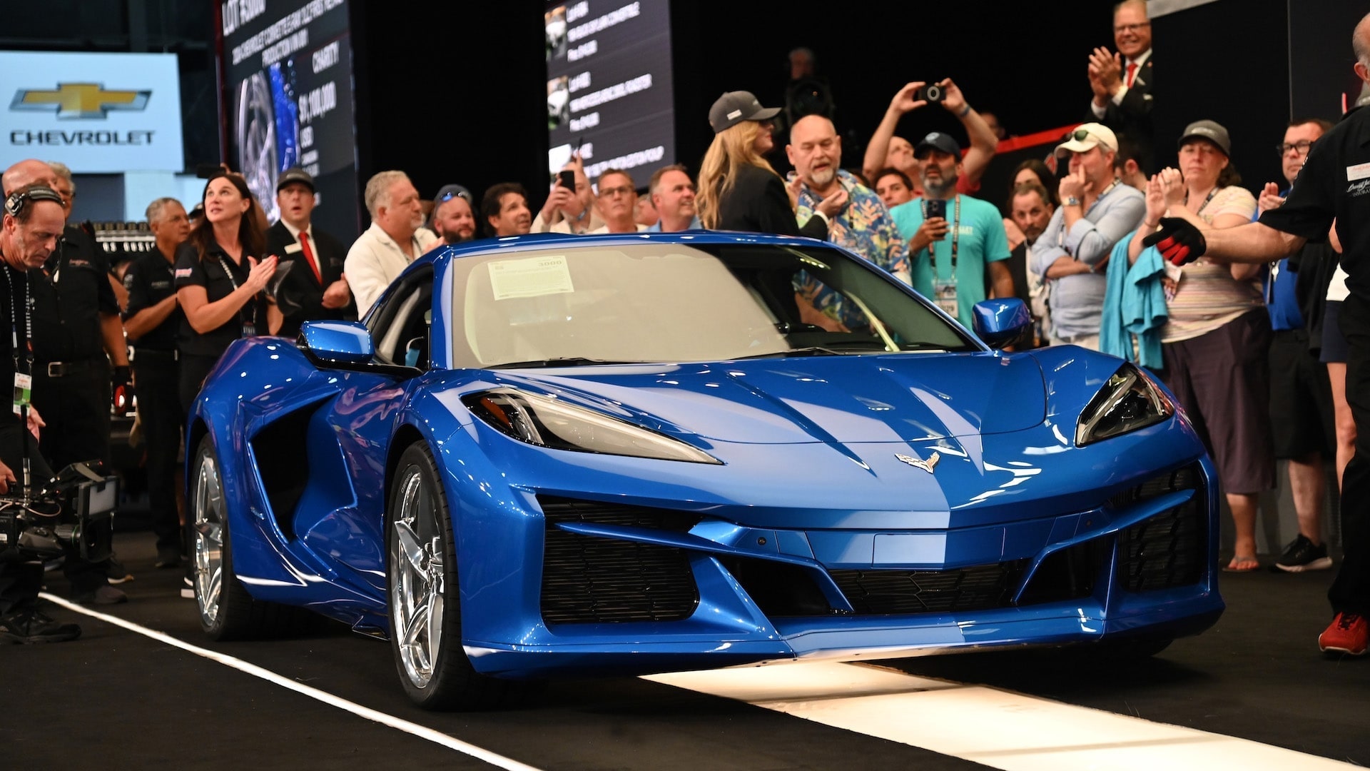 More than a million for first Corvette E-Ray Hybrid