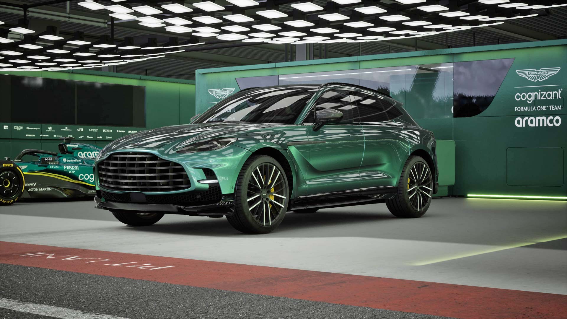 Aston Martin Racing Green Paint
