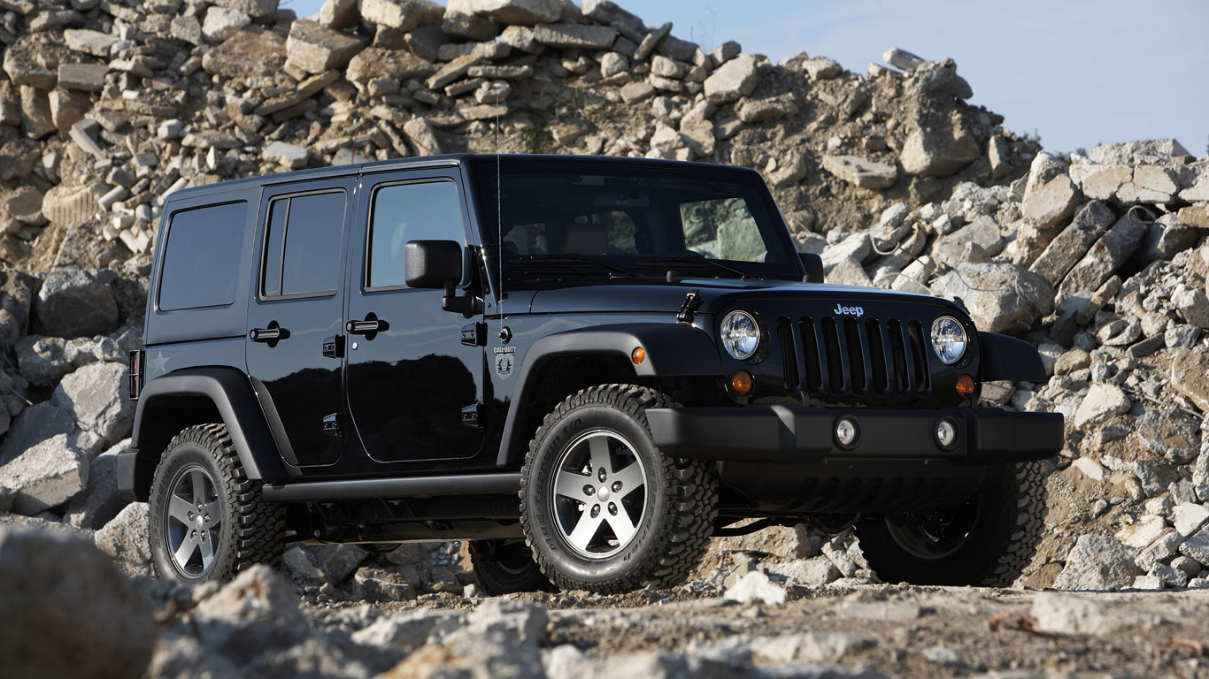 Jeep Wrangler Call of Duty Black Ops Edition