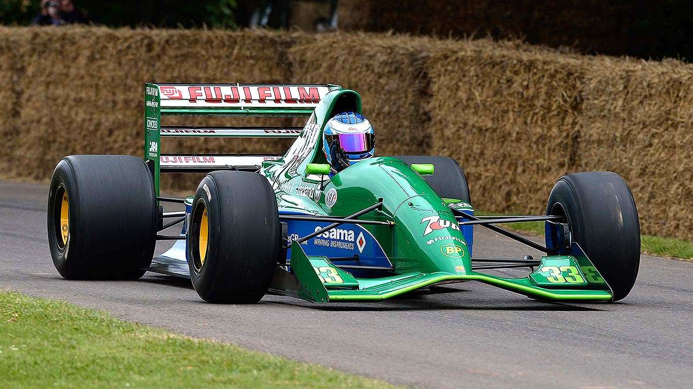 Jordan 191 F1 car