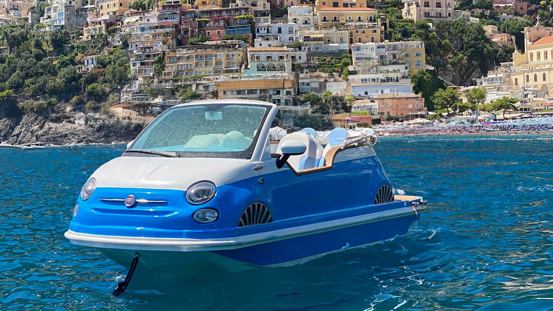 Fiat 500 Boat