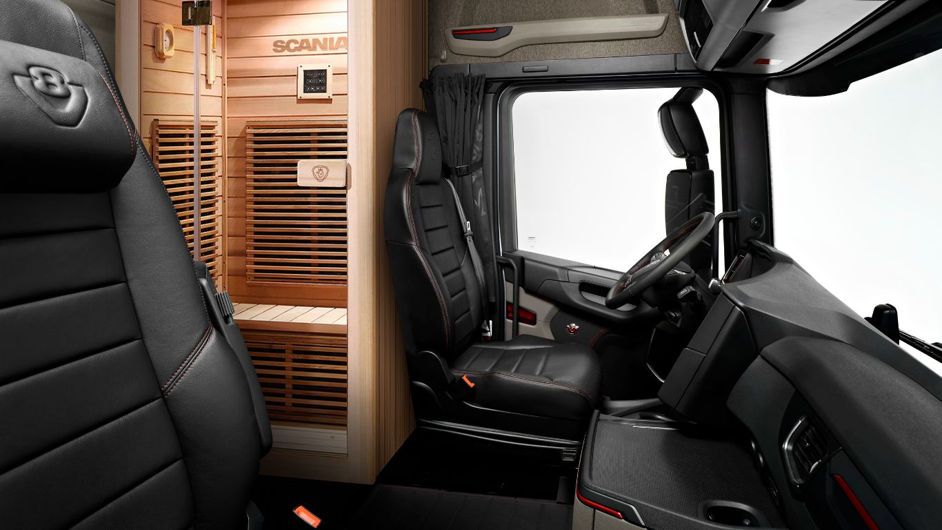 Scania Sauna-Series lorry cab