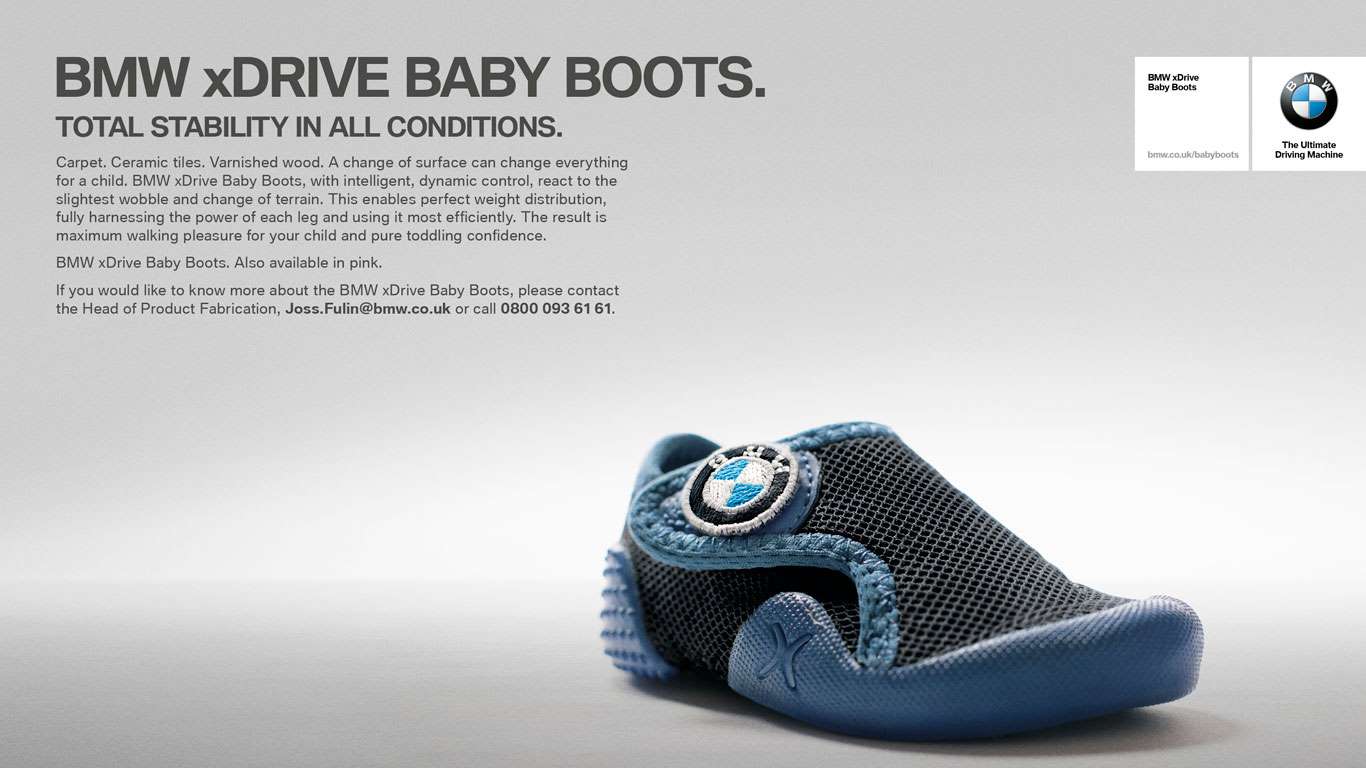 BMW xDrive Baby Boots