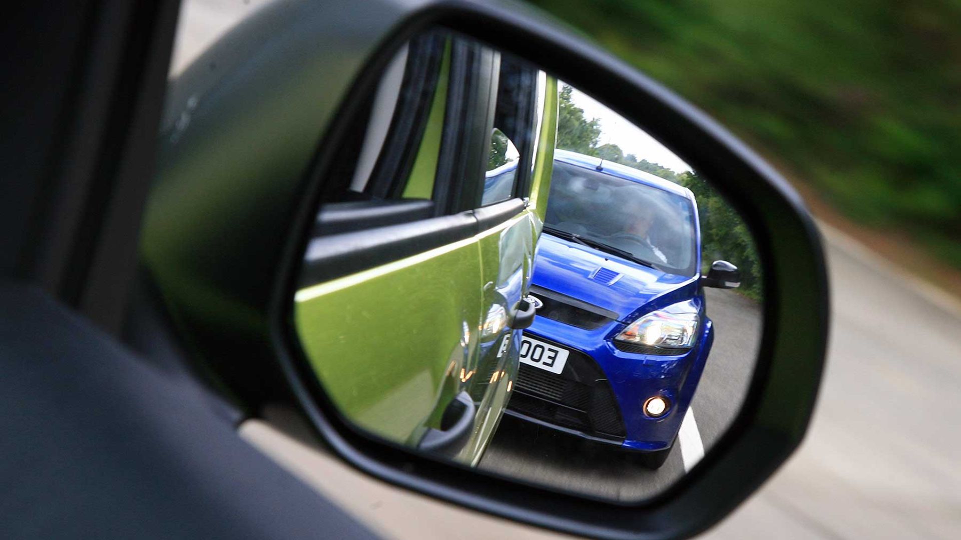 Tailgating on UK roads