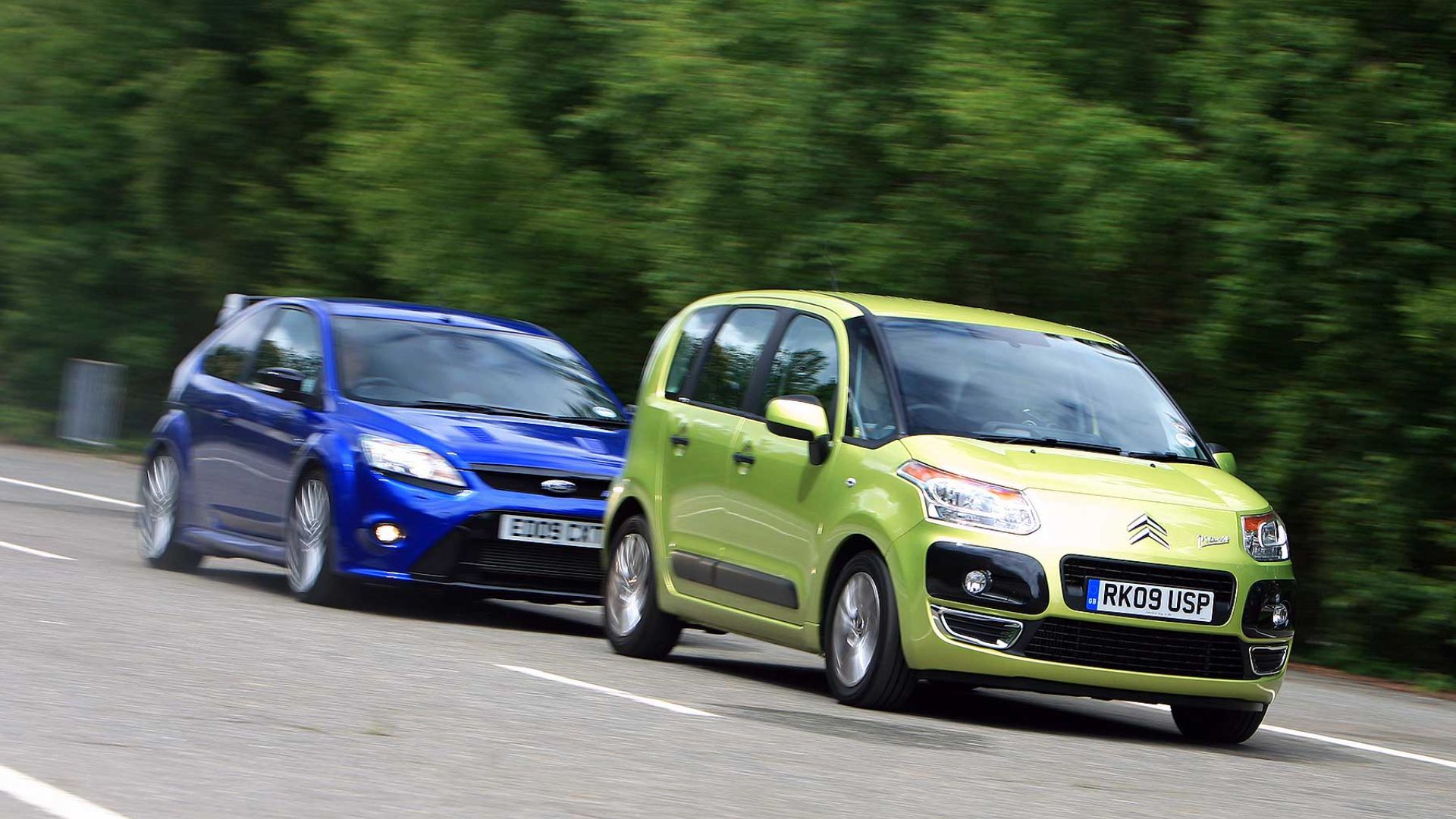 Tailgating on UK roads
