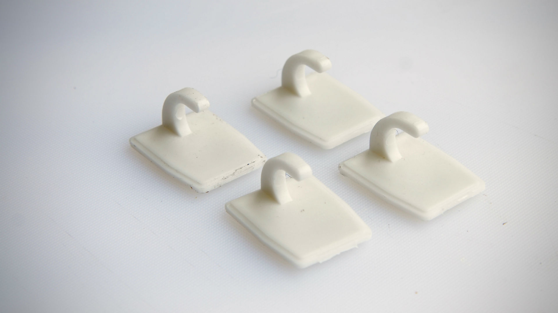 Self-adhesive hooks