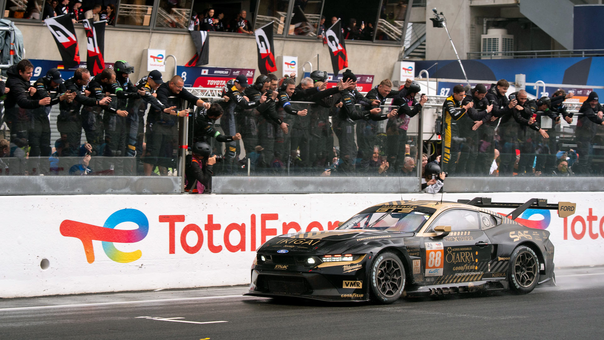 Mustang GT3 takes podium position at first Le Mans outing