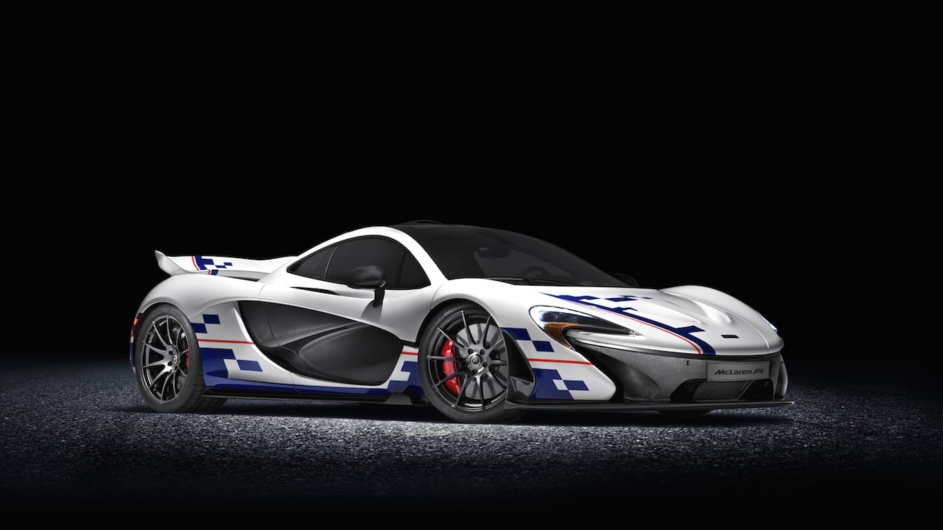 2015 McLaren P1 Alain Prost Edition