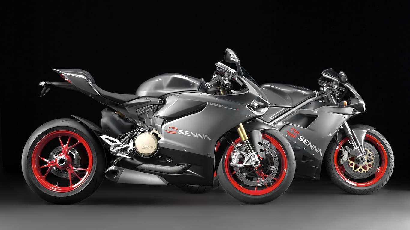 1994 Ducati 916 Senna and 2014 Ducati 1199 Panigale S Senna