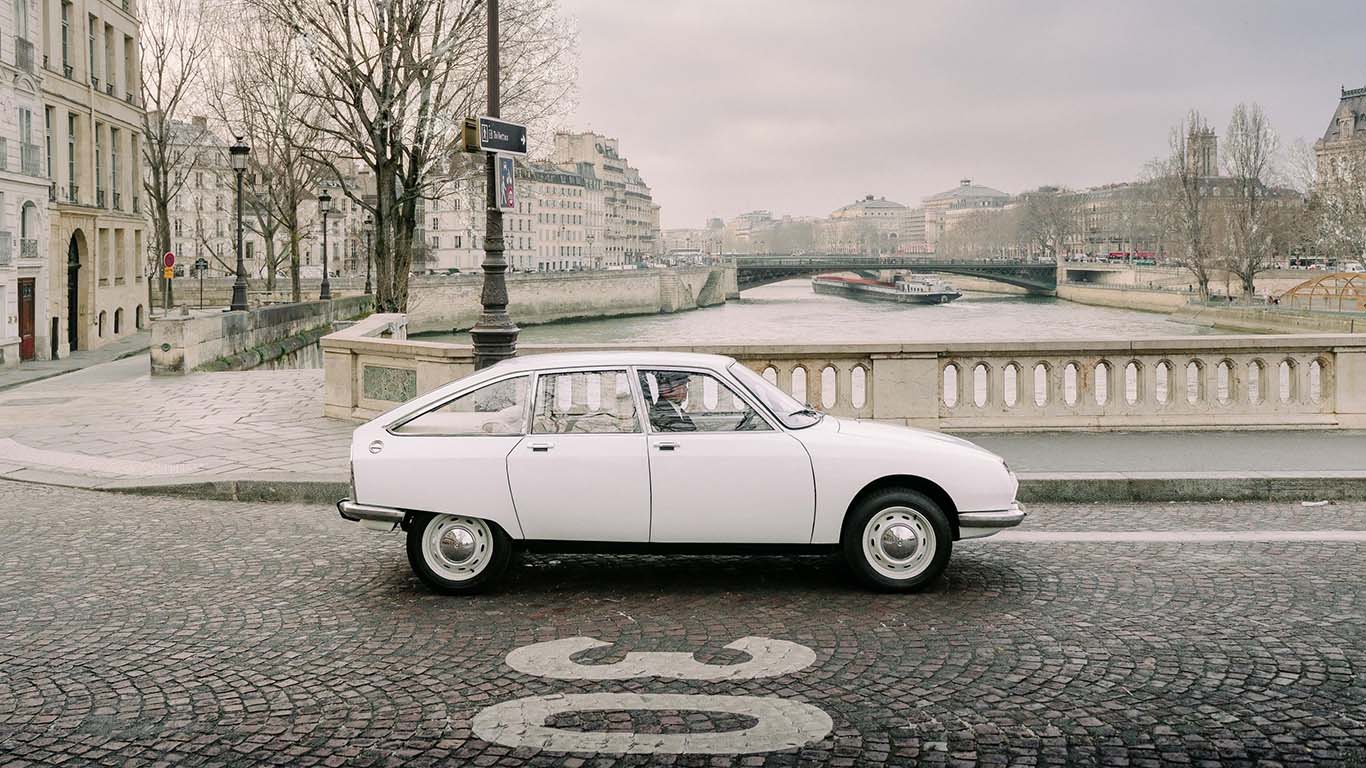 Citroen GS by Tristan Auer for Les Bains