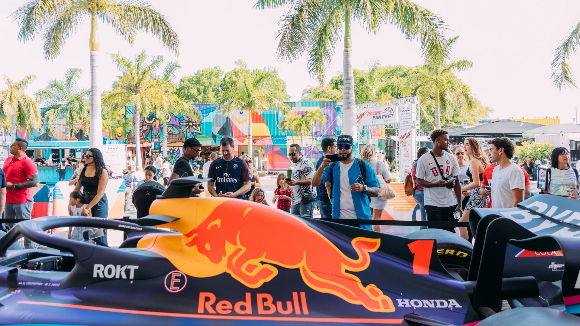 Engaging with the fans