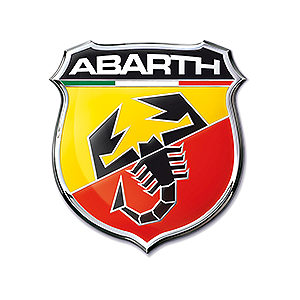 Abarth-logo-300×300-1 Abarth logo featuring a stylized black scorpion on a red and yellow shield with