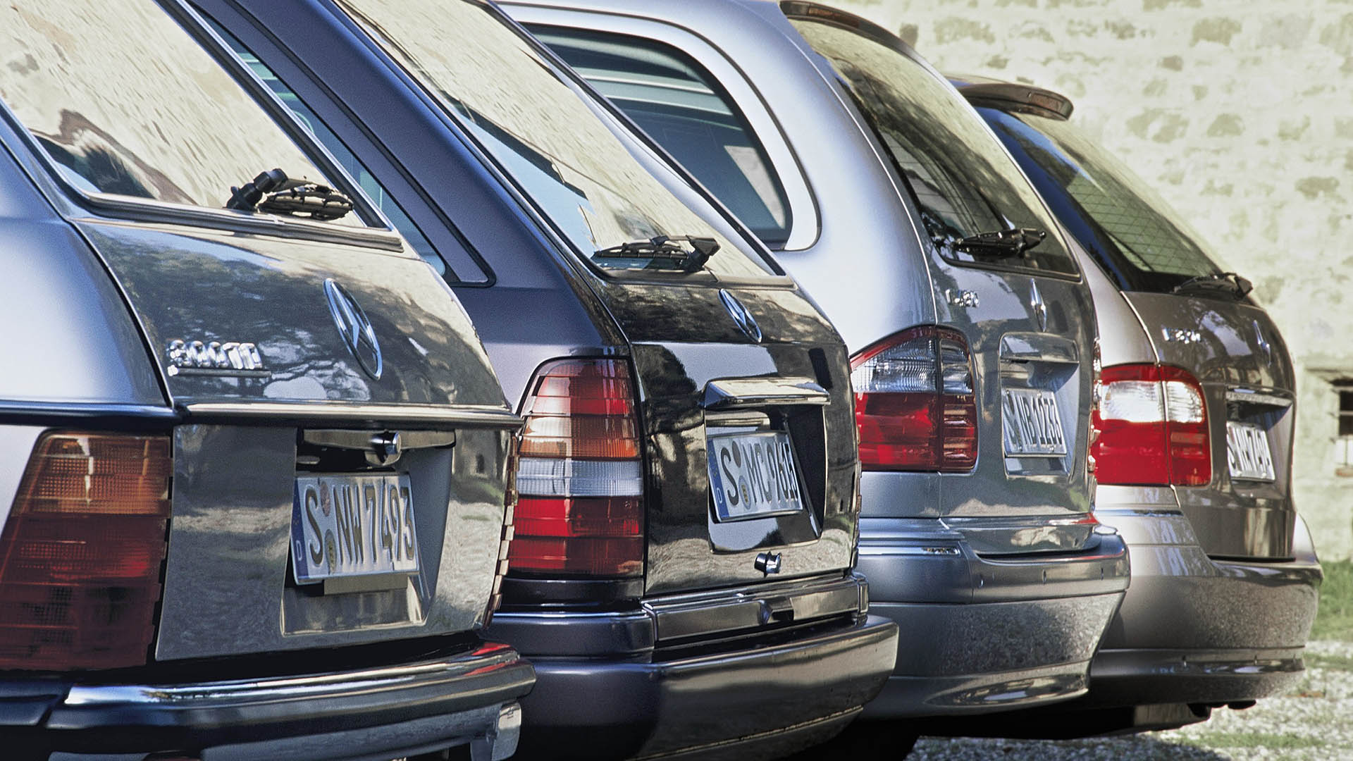 A Mercedes-Benz estate