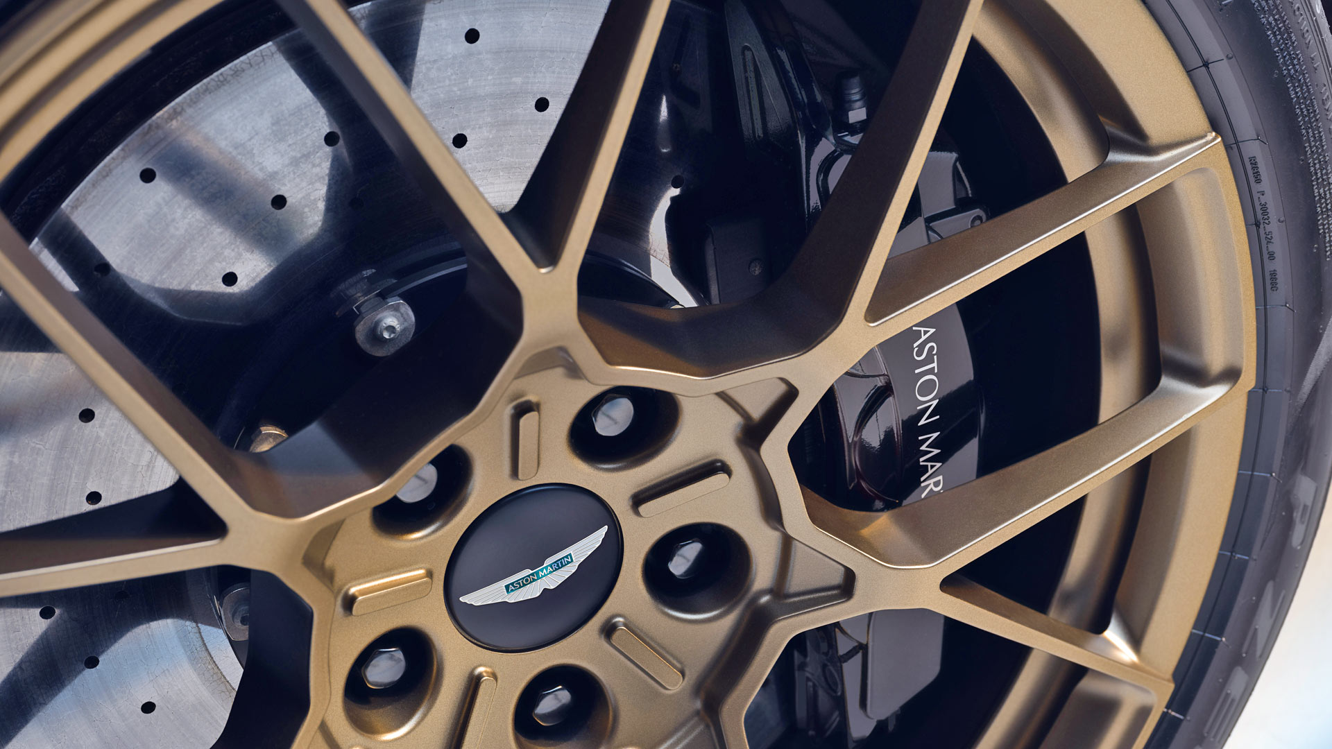 Forged wheels and carbon ceramic brakes