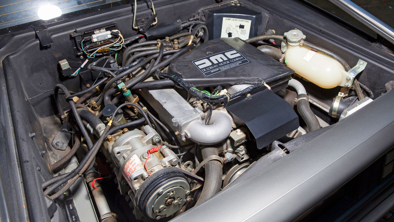 Powered by a Renault V6 engine