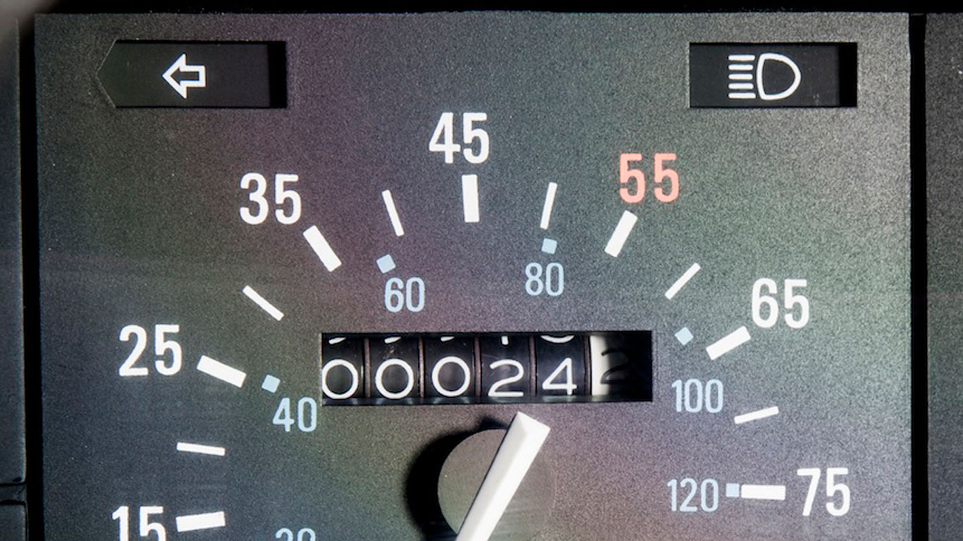 24 miles on the clock