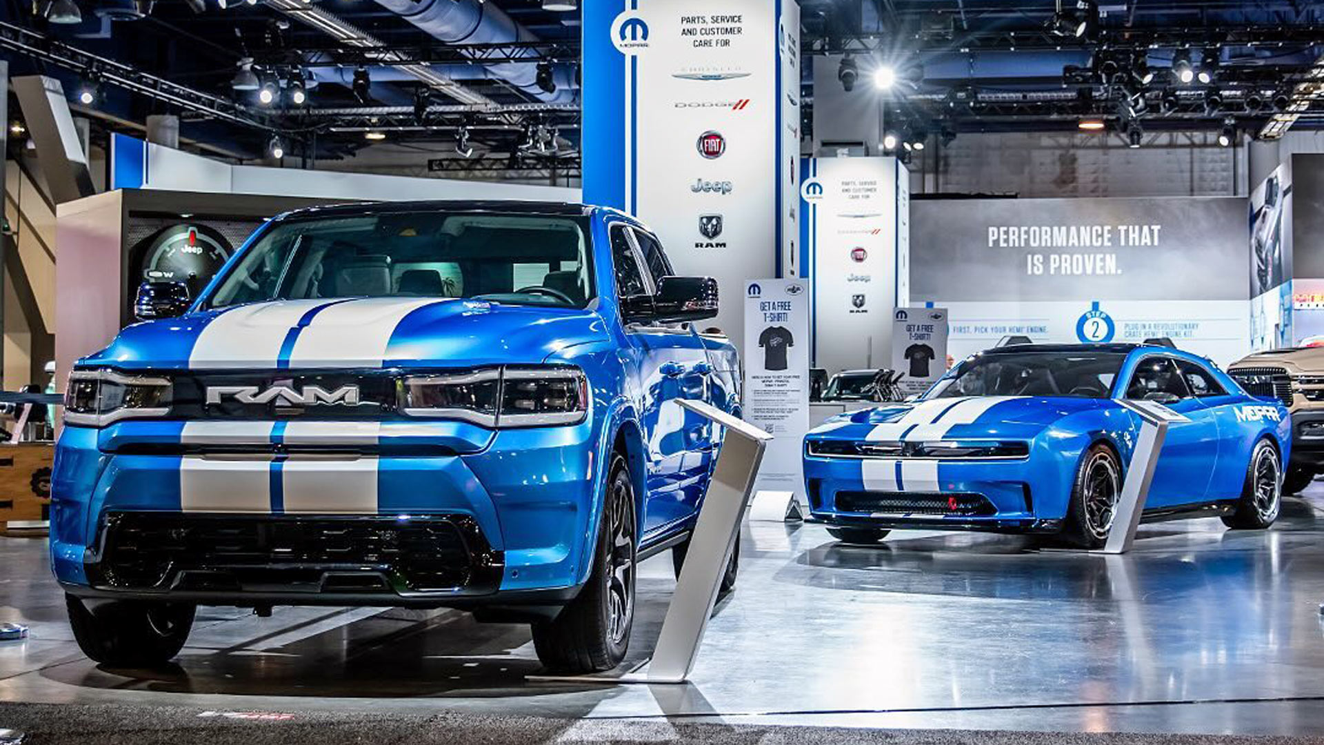 From electrified muscle cars to epic off-roaders