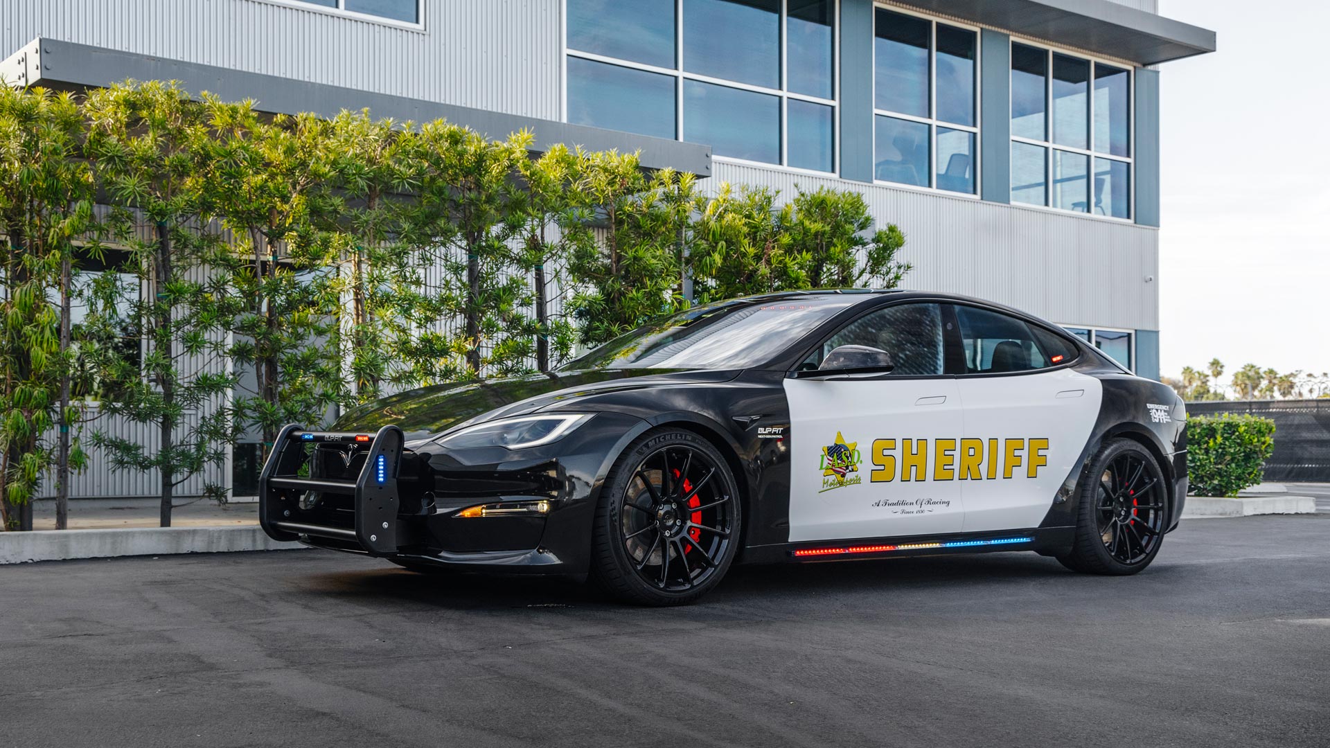 Unplugged Performance Tesla Model S Plaid Police