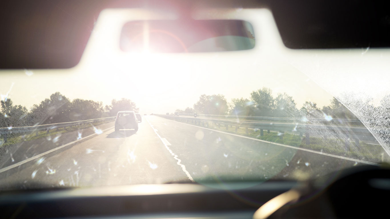Keep windows and glass clean