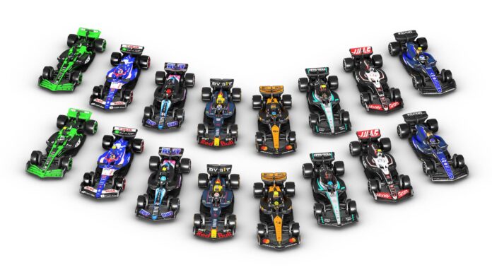 Hot Wheels reveals new Formula One car models for 2025